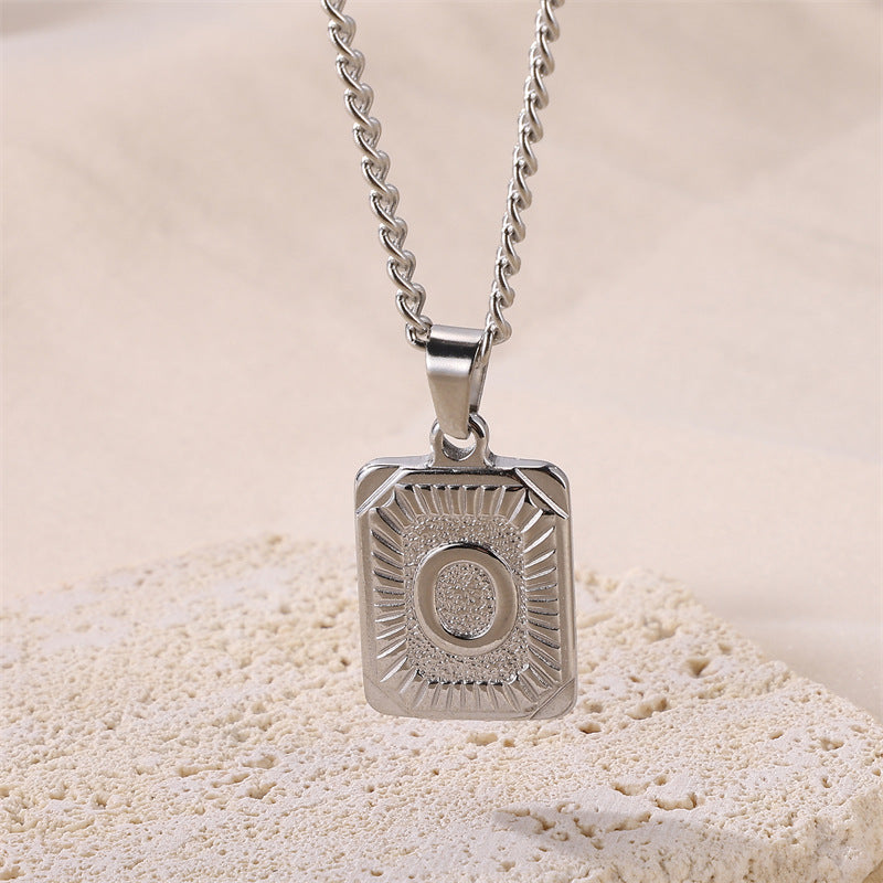 Alphabet necklace