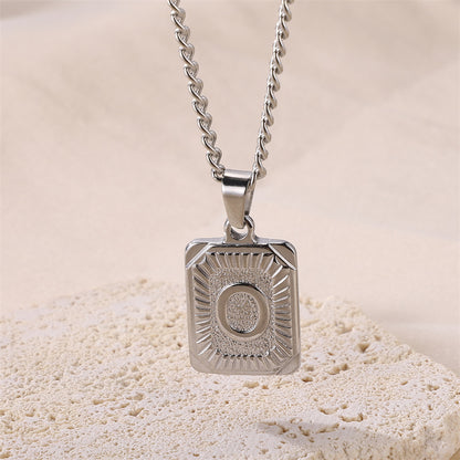 Alphabet necklace