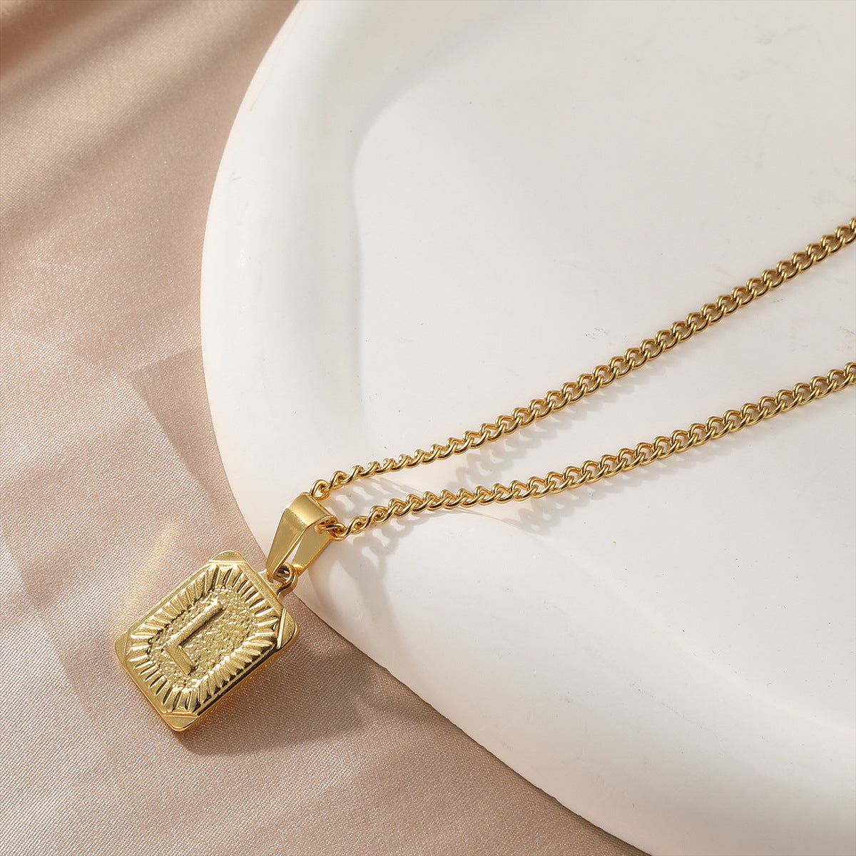 Alphabet necklace