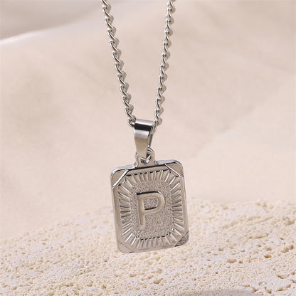 Alphabet necklace