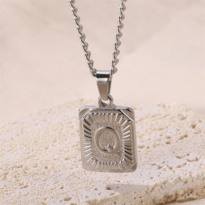 Alphabet necklace