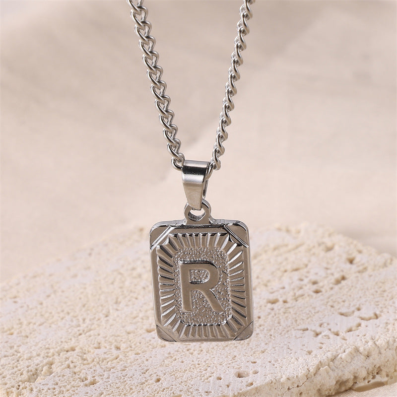 Alphabet necklace