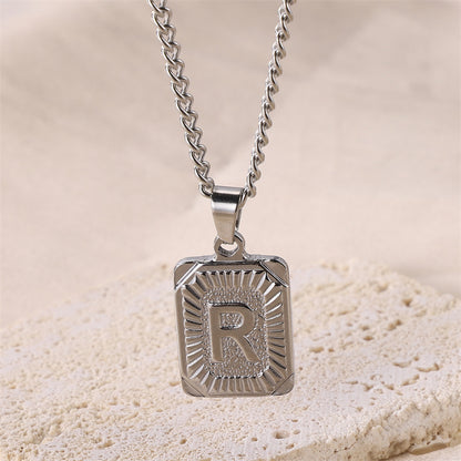 Alphabet necklace
