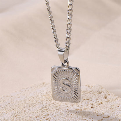 Alphabet necklace