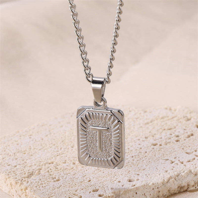Alphabet necklace