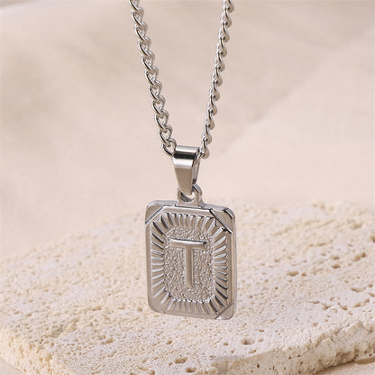 Alphabet necklace