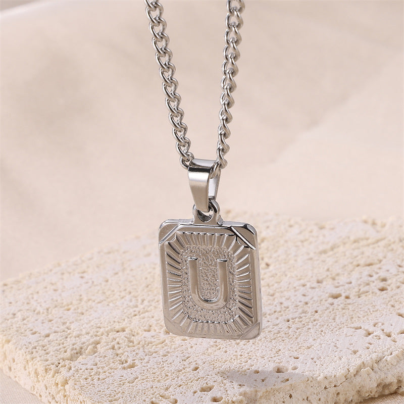 Alphabet necklace