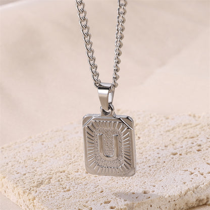 Alphabet necklace