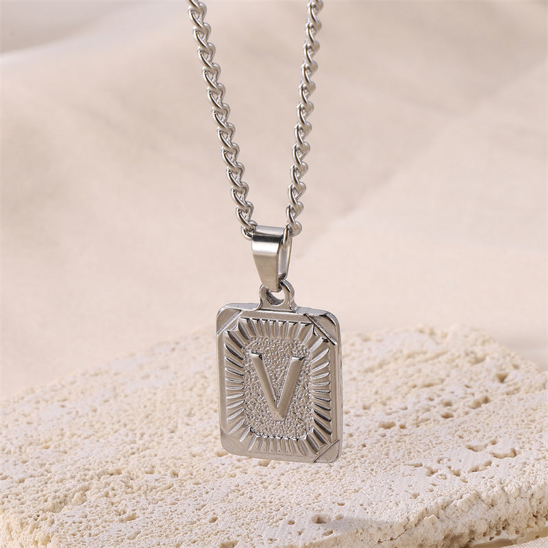 Alphabet necklace
