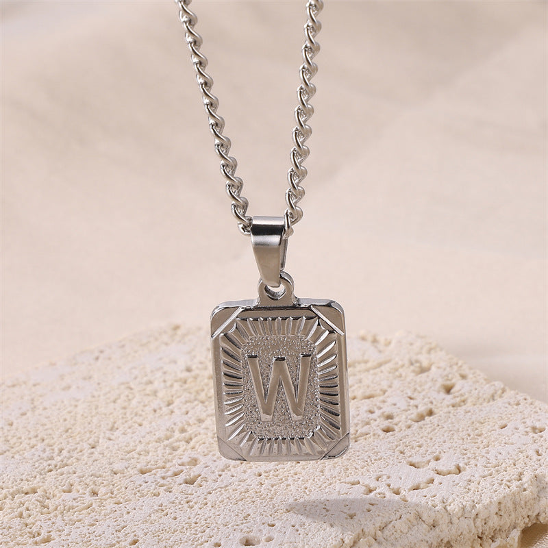 Alphabet necklace