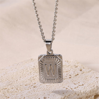 Alphabet necklace