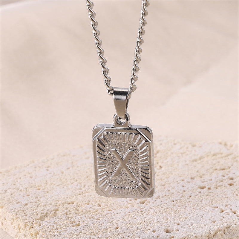 Alphabet necklace