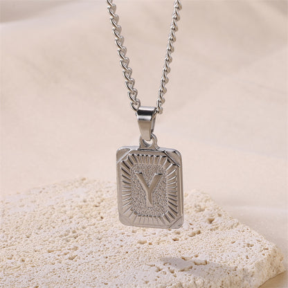 Alphabet necklace