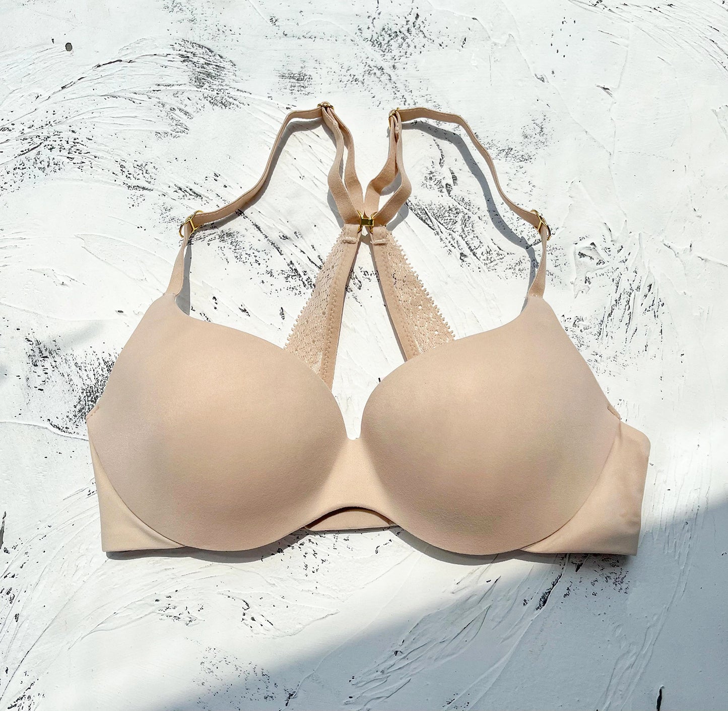 Alphader Seamless Push-Up Bra with Y-Back