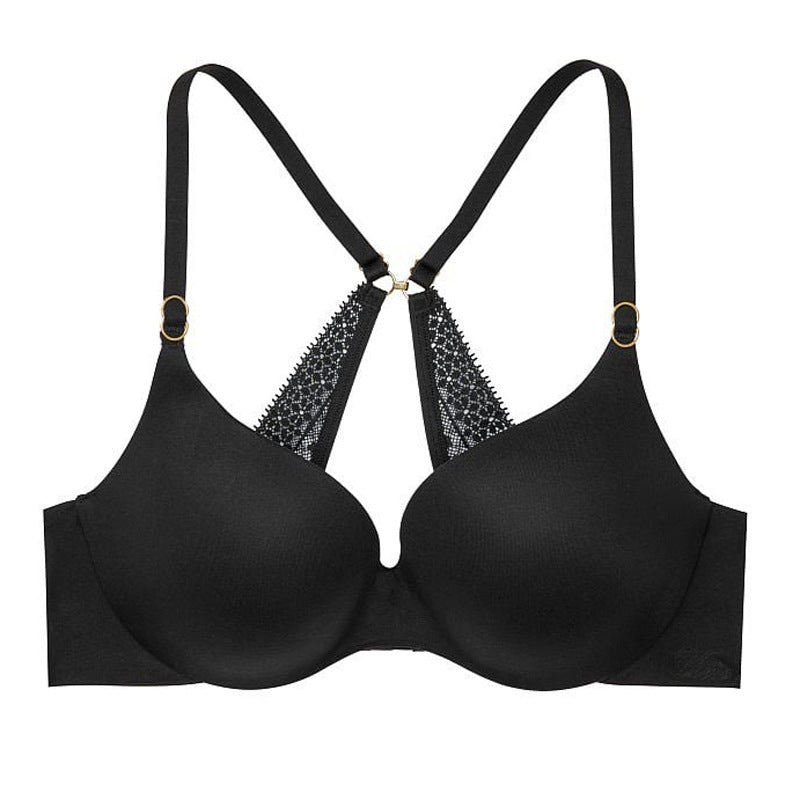 Alphader Seamless Push-Up Bra with Y-Back