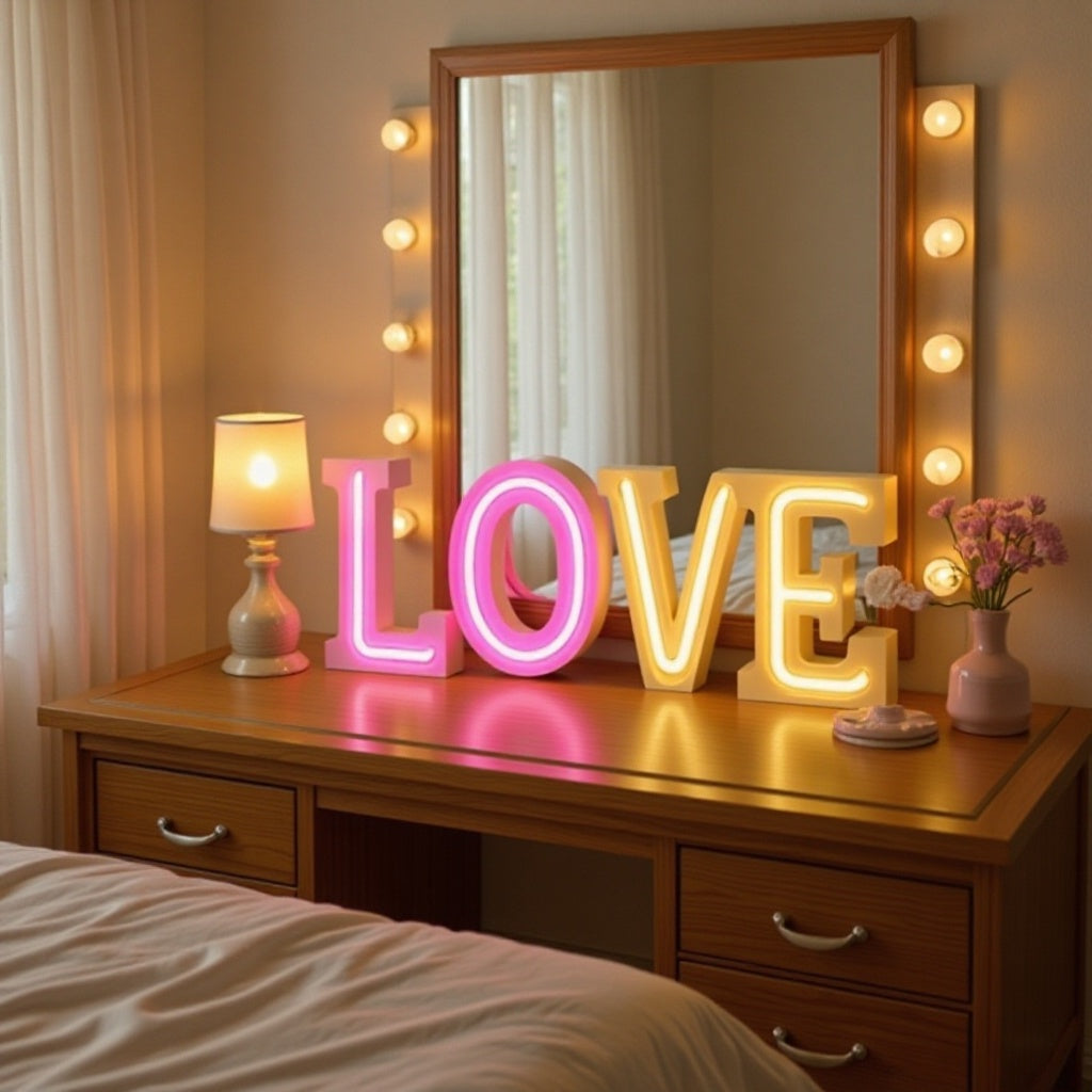Alphanumeric Neon Light