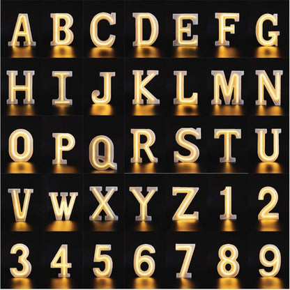 Alphanumeric Neon Light