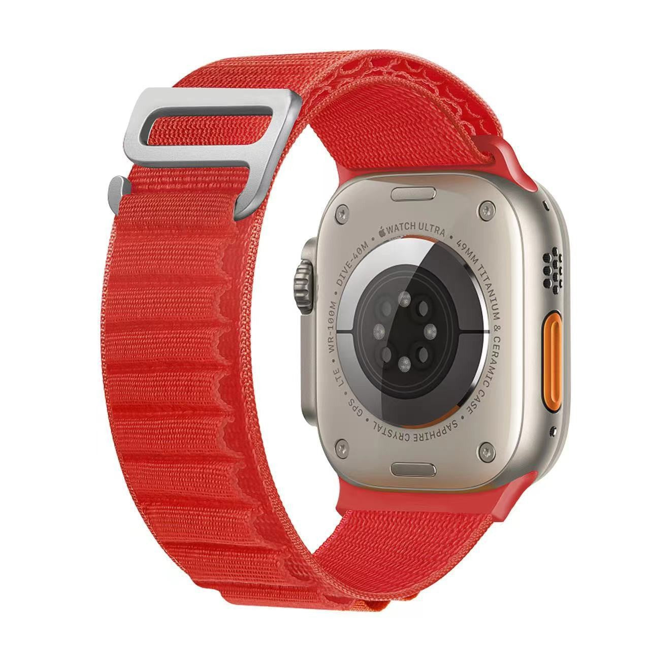 Alpine loop nylon watch strap
