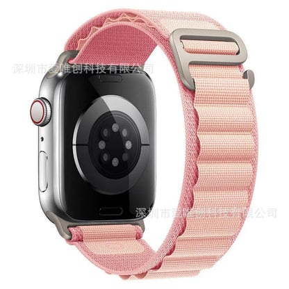 Alpine loop nylon watch strap