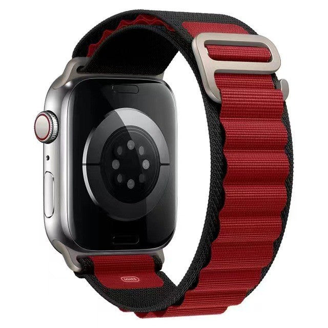 Alpine loop nylon watch strap