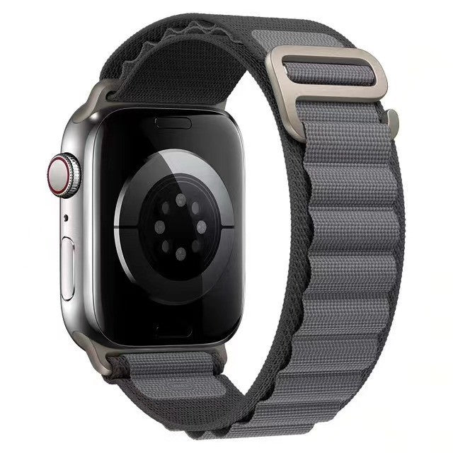 Alpine loop nylon watch strap