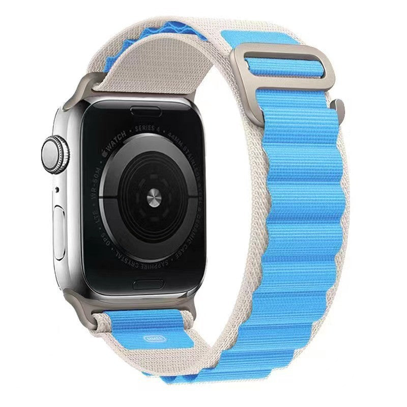 Alpine loop nylon watch strap