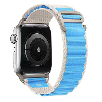 Alpine loop nylon watch strap