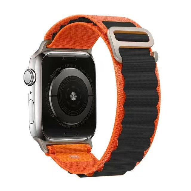 Alpine loop nylon watch strap