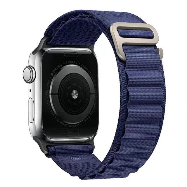 Alpine loop nylon watch strap