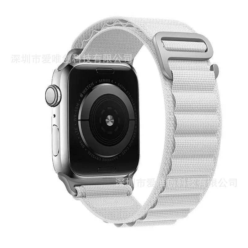 Alpine loop nylon watch strap