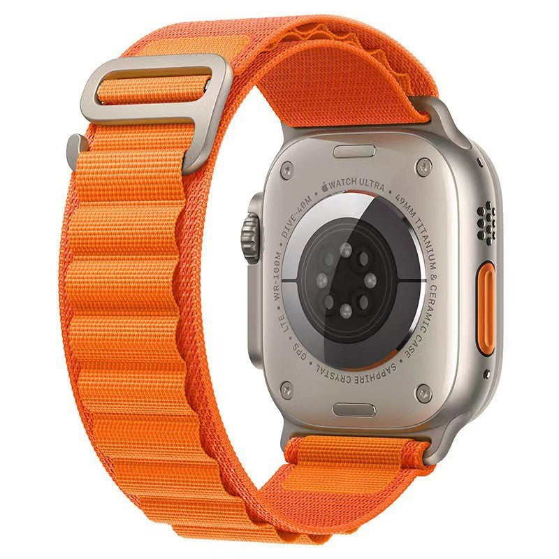 Alpine loop nylon watch strap