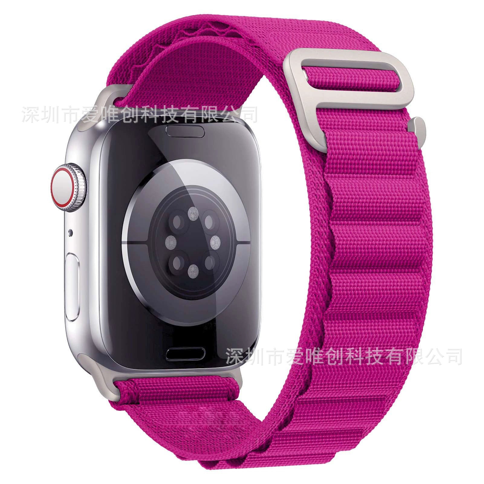 Alpine loop nylon watch strap