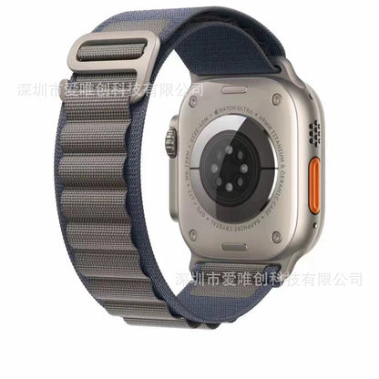 Alpine loop nylon watch strap