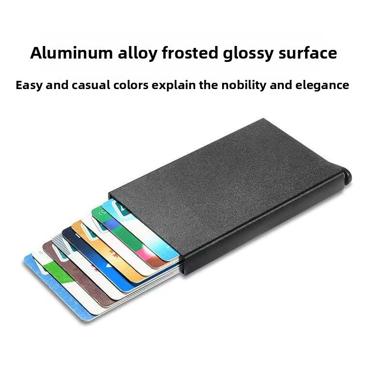 Aluminum Alloy Automatic Pop-Up Card