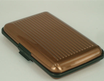 Aluminum Alloy Credit Card Holder Business Card Organizer