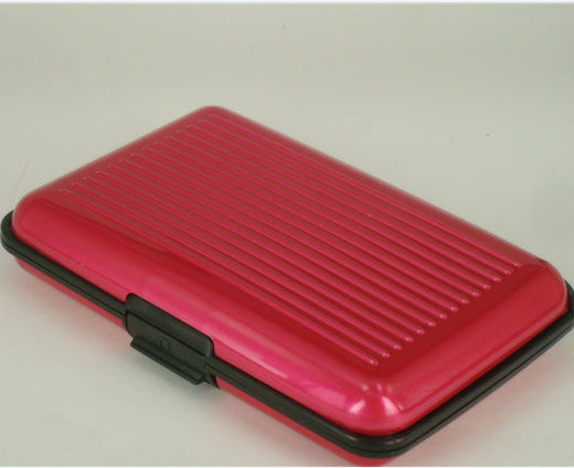 Aluminum Alloy Credit Card Holder Business Card Organizer