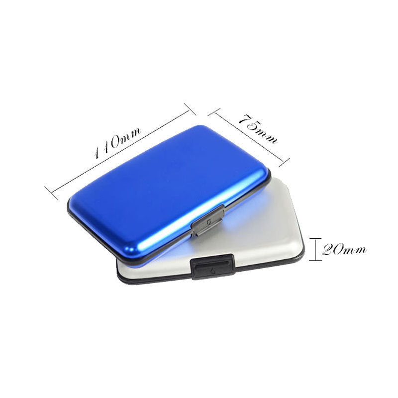 Aluminum Alloy Credit Card Holder Business Card Organizer