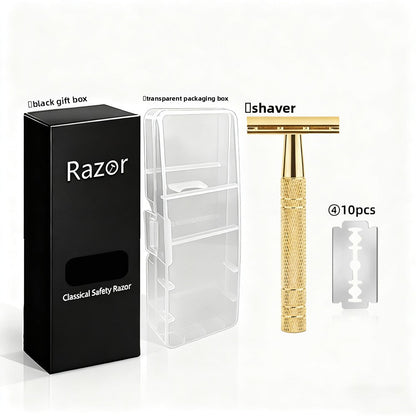 Aluminum Alloy Double-Edged Safety Razor