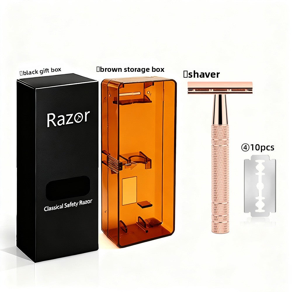 Aluminum Alloy Double-Edged Safety Razor