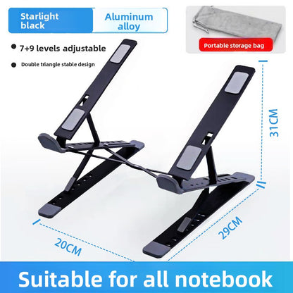 Aluminum Alloy Foldable Laptop Stand