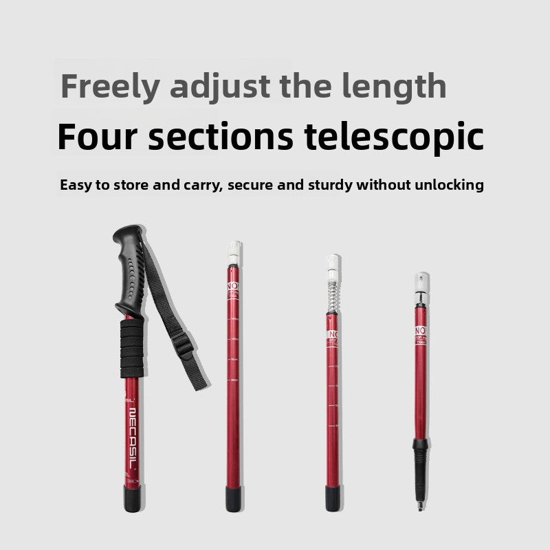 Aluminum alloy hiking stick