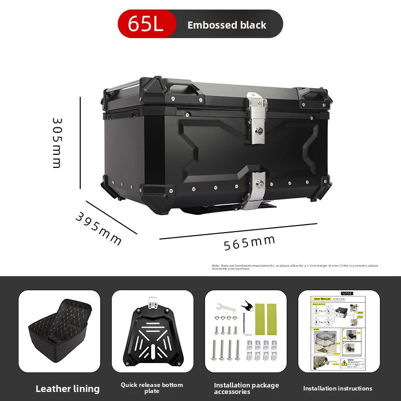 Aluminum Alloy Motorcycle Tail Box Storage
