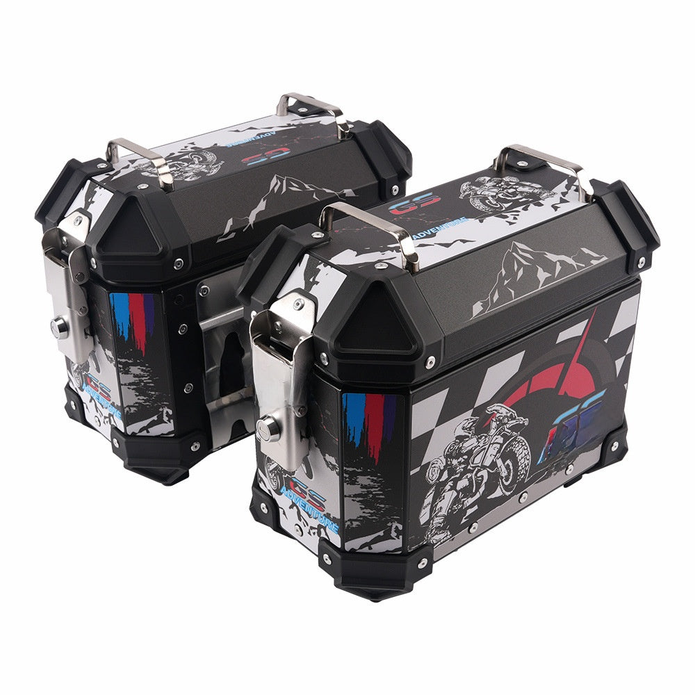 Aluminum Alloy Motorcycle Tail Box Storage