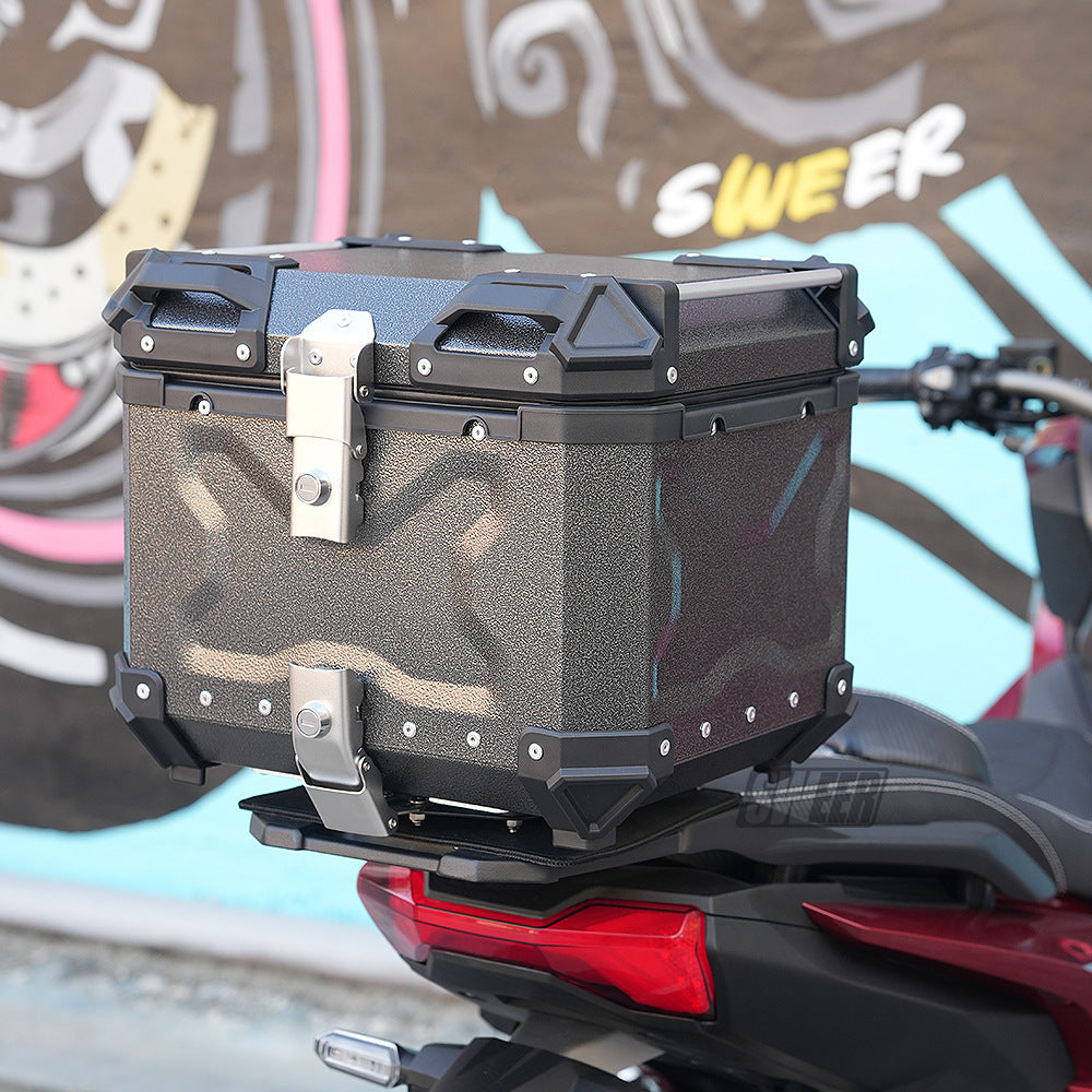 Aluminum Alloy Motorcycle Tail Box Storage
