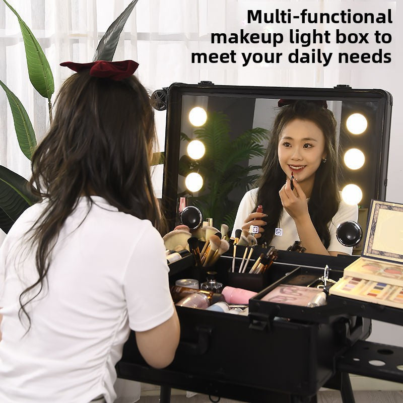 Aluminum Alloy Specialized Touch-up Artist Cosmetic Case