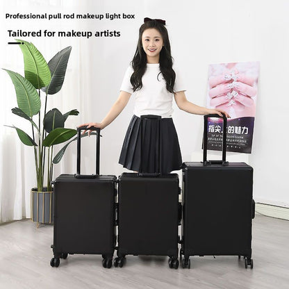 Aluminum Alloy Specialized Touch-up Artist Cosmetic Case