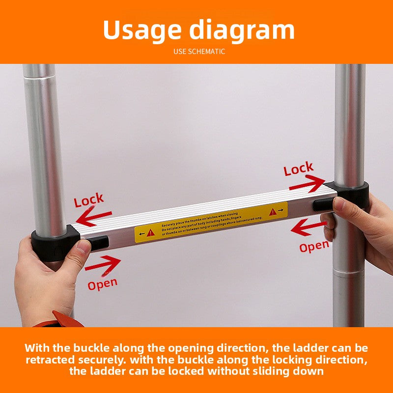 Aluminum Alloy Telescopic Ladder