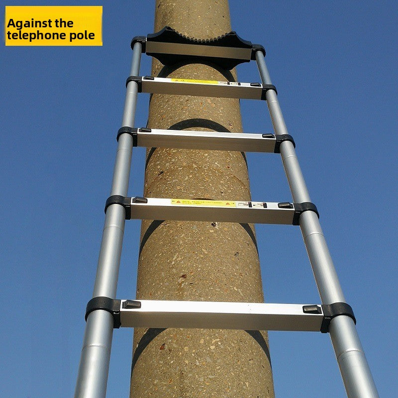 Aluminum Alloy Telescopic Ladder with Pole Washer