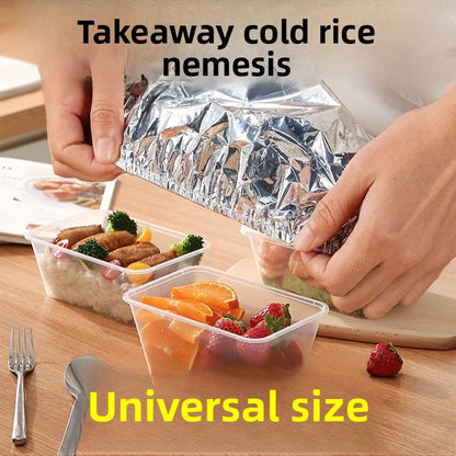 Aluminum foil cling film