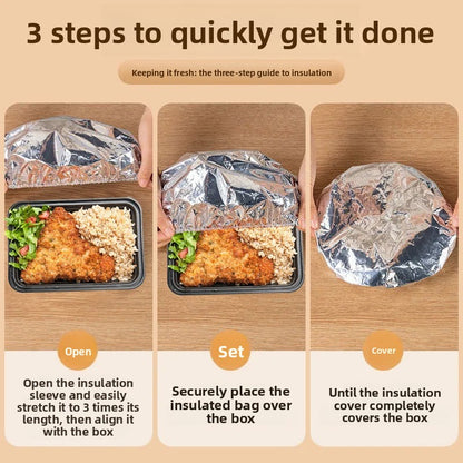 Aluminum foil cling film